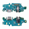 Шлейф для Samsung Galaxy A14 4G (A145F) плата системный разъем/разъем гарнитуры/микрофон - Премиум