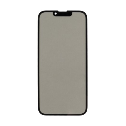 Стекло для переклейки iPhone 13/13 Pro (A2635/A2640) с OCA пленкой + поляризационная пленка Черный - (Feaglet)