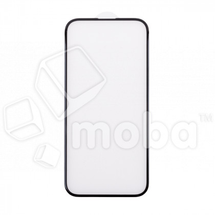 Защитное стекло "Оптима" для iPhone 14 Pro Черный (Закалённое, полное покрытие)