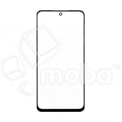 Стекло для переклейки Xiaomi Redmi 10 2022 (22011119UY) в сборе с OCA пленкой Черный - OR (Mitsubishi)