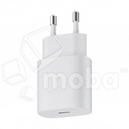 Сетевое зарядное устройство Type-C для Samsung EP-TA800 (25W, PD) (тех.упак.) Белый