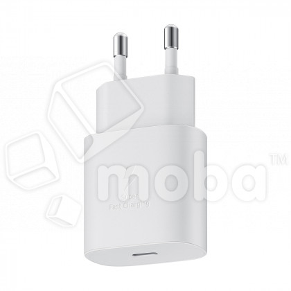 Сетевое зарядное устройство Type-C для Samsung EP-TA800 (25W, PD) (тех.упак.) Белый