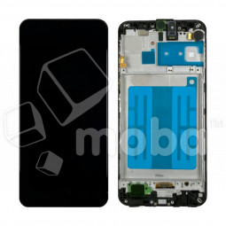 Дисплей для Samsung Galaxy M31 (M315F) модуль с рамкой Черный - OR Ref. (SP)
