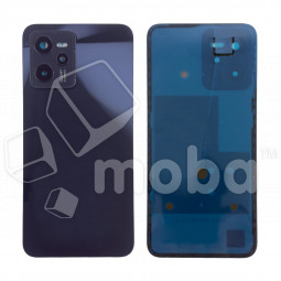 Задняя крышка для Realme C35 (RMX3511) Черный - Премиум