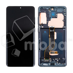 Дисплей для Samsung Galaxy S20+ (G985F) модуль с рамкой Черный - OR Ref. (SP)