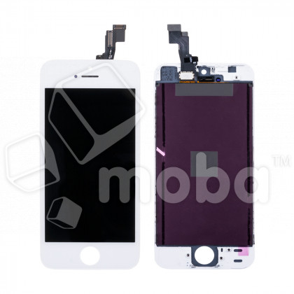 Дисплей для iPhone 5S/SE в сборе с тачскрином Белый - Оптима