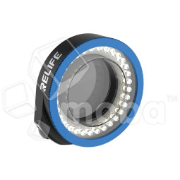 Подсветка светодиодная Relife RL-033E Pro для микроскопа (с регулировкой, поляризатор)
