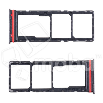 Держатель SIM для Infinix Smart 10 (X6725) Серебро