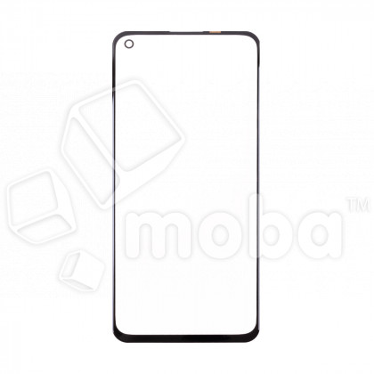 Стекло для переклейки Realme GT Master Edition/GT 5G/GT Neo (RMX3363/RMX2202/RMX3031) в сборе с OCA пленкой Черный - OR (Mitsubishi)