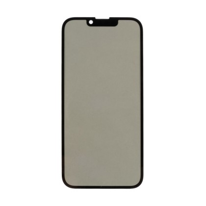 Стекло для переклейки iPhone 14 (A2883) с OCA пленкой + поляризационная пленка Черный - (Feaglet)