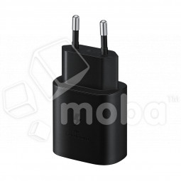 Сетевое зарядное устройство Type-C для Samsung EP-TA800 (25W, PD) (тех.упак.) Черный