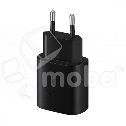 Сетевое зарядное устройство Type-C для Samsung EP-TA800 (25W, PD) (тех.упак.) Черный