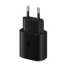 Сетевое зарядное устройство Type-C для Samsung EP-TA800 (25W, PD) (тех.упак.) Черный