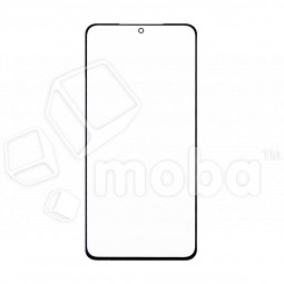 Стекло для переклейки Samsung Galaxy S21 (G991B) в сборе с OCA пленкой Черный - OR (Mitsubishi)