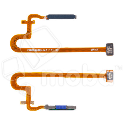 Шлейф для Realme 11 4G (RMX3636) сканер отпечатка пальцев Черный