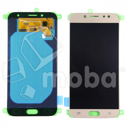 Дисплей для Samsung Galaxy J7 2017 (J730F) в сборе с тачскрином Золото - (OLED)
