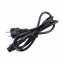 Кабель питания CEE 7/7 - IEC-C5 (евровилка - 3 pin, 1.5 м) Черный