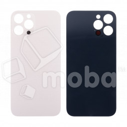 Задняя крышка для iPhone 12 Pro (A2407) Золото (стекло, монолит, широкий вырез под камеру, логотип) - Премиум