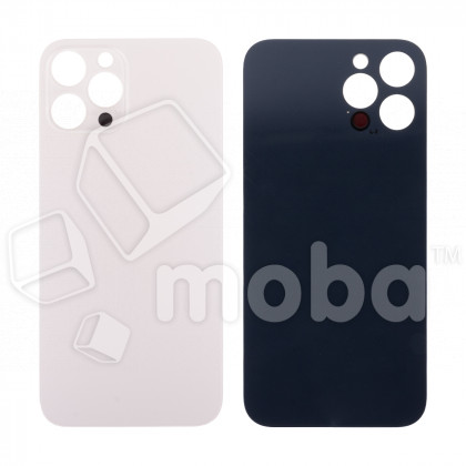 Задняя крышка для iPhone 12 Pro (A2407) Золото (стекло, монолит, широкий вырез под камеру, логотип) - Премиум