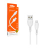 Кабель USB - Lightning Borofone BX51 (2.4A) Белый