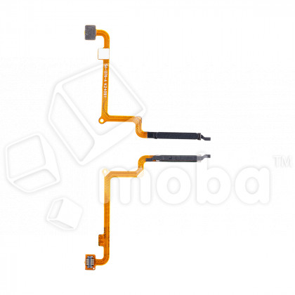 Шлейф для Xiaomi Redmi 13C 4G/Poco C65 (23100RN82L/23129RN51X) сканер отпечатка пальцев Черный