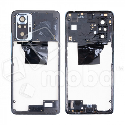 Средняя часть для Xiaomi Redmi Note 10 Pro 4G (M2101K6G) Голубой
