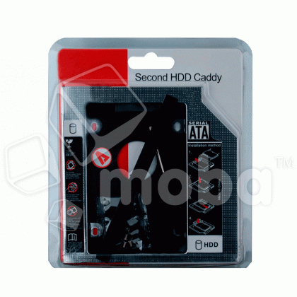 Переходник Optibay 12.7 для установки жесткого диска или SSD (SATA 2.5")