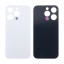 Задняя крышка для iPhone 14 Pro (A2891) Белый (стекло, узкий вырез под камеру, логотип) - Премиум