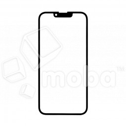 Стекло для переклейки iPhone 13/13 Pro в сборе с OCA пленкой Черный - OR (Mitsubishi)