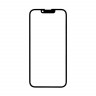 Стекло для переклейки iPhone 13/13 Pro в сборе с OCA пленкой Черный - OR (Mitsubishi)