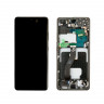 Дисплей для Samsung Galaxy S21 Ultra (G998B) модуль с рамкой Черный - OR (SP)