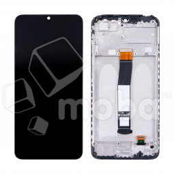 Дисплей для Xiaomi Redmi Poco C40 (220333QPG) модуль с рамкой Черный - OR