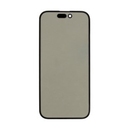 Стекло для переклейки iPhone 14 Pro Max (A2895) с OCA пленкой + поляризационная пленка Черный - (Feaglet)