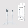 Кабель USB - MicroUSB BC (5А) Белый