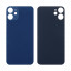 Задняя крышка для iPhone 12 mini (A2399) Синий (стекло, широкий вырез под камеру, логотип)