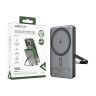 Внешний Аккумулятор (Power Bank) Acefast M16 5000 mAh (18W, беспроводная зарядка MagSafe, Type-C) Черный