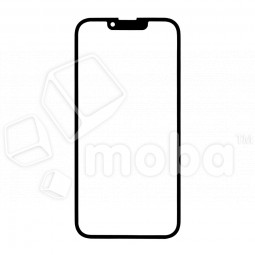 Стекло для переклейки iPhone 13 Pro Max в сборе с OCA пленкой Черный - OR (Mitsubishi)