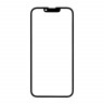Стекло для переклейки iPhone 13 Pro Max в сборе с OCA пленкой Черный - OR (Mitsubishi)
