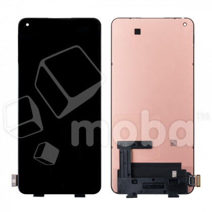 Дисплей для Xiaomi 11 Lite 5G NE/Mi 11 Lite 4G/5G (2109119DG) в сборе с тачскрином Черный - (OLED)