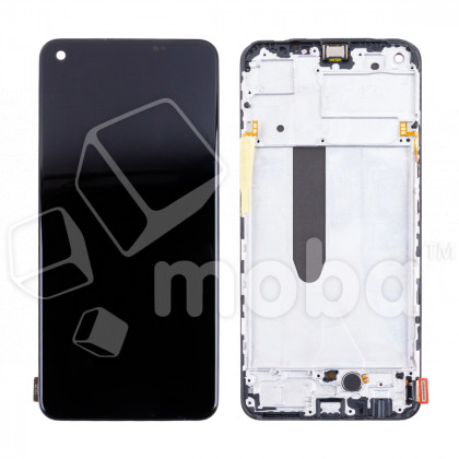 Дисплей для Realme 9 (RMX3521) модуль с рамкой Черный - OR