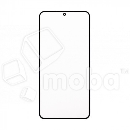 Стекло для переклейки Samsung Galaxy S22 (S901B) в сборе с OCA пленкой Черный - OR (Mitsubishi)
