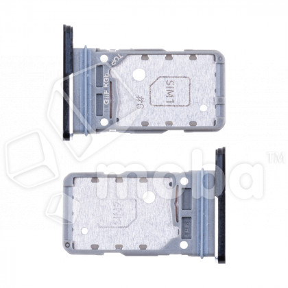 Держатель SIM для Samsung Galaxy S21 (G991B) Черный