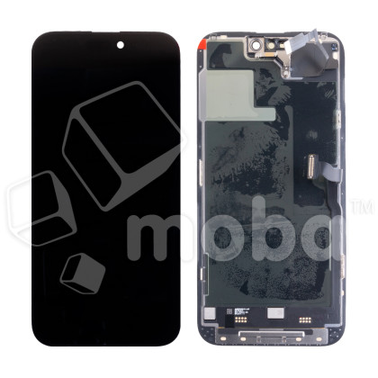 Дисплей для iPhone 14 Pro Max (A2895) в сборе с тачскрином Черный - OR (SP) (с верификацией “Новая запчасть”)