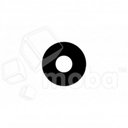 Стекло камеры для Samsung Galaxy A03 Core (A032F) Черный