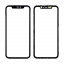 Стекло для переклейки iPhone 11 в сборе с рамкой и OCA пленкой Черный - OR (Mitsubishi)
