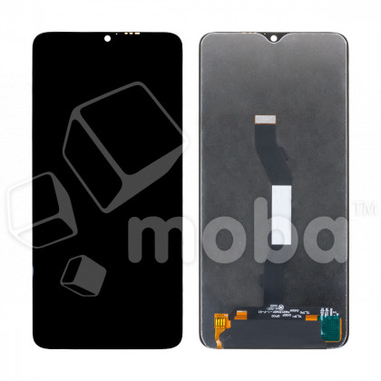 Дисплей для Xiaomi Redmi Note 8 Pro (M1906G7T) в сборе с тачскрином Черный - Стандарт (COG)