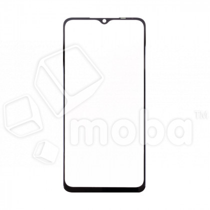 Стекло для переклейки Tecno Spark 10 4G/10C (KI5q/KI5m) в сборе с OCA пленкой Черный - OR (Mitsubishi)