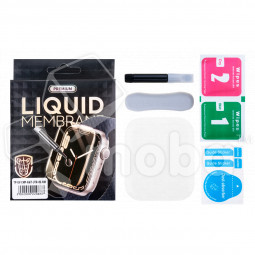 Защитное стекло "UV комплект" для Apple Watch Ultra/Ultra 2 (49 мм) (клей, лампа)