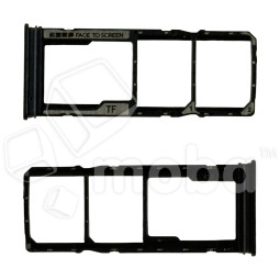 Держатель SIM для Xiaomi Redmi 15C 4G/Poco C85 (25078RA3EY/25078PC3EG) Черный