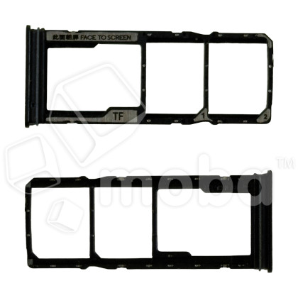 Держатель SIM для Xiaomi Redmi 15C 4G/Poco C85 (25078RA3EY/25078PC3EG) Черный